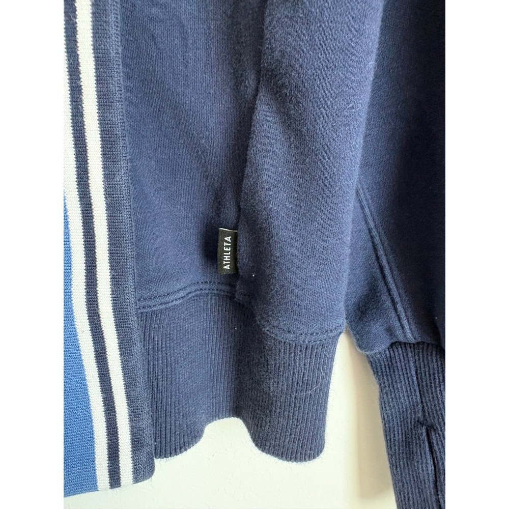 Athleta‎ Harmony Pullover Sweatshirt Athleisure Running Gym Pickleball Sporty - Picture 4 of 7